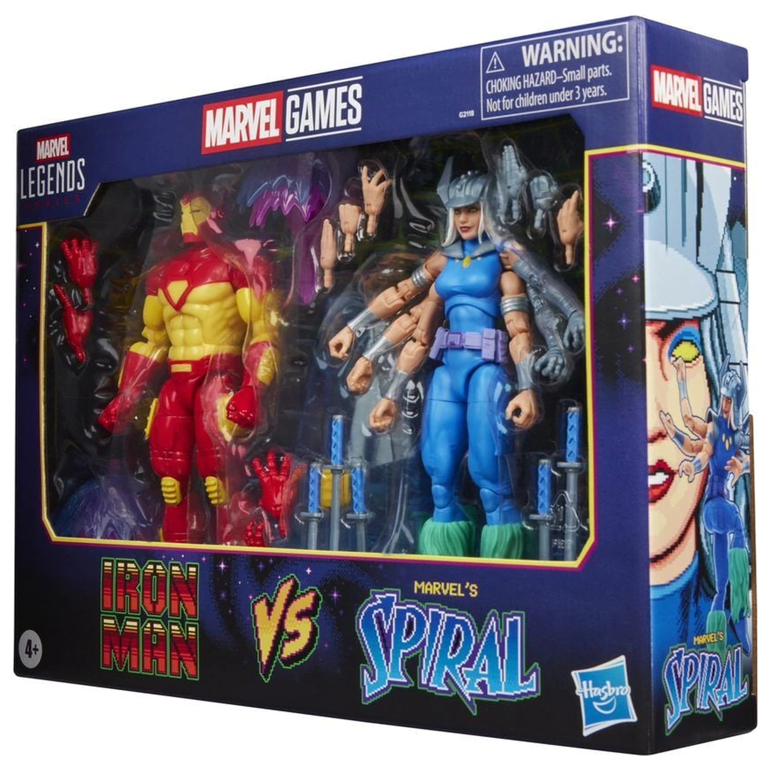 Marvel Games Iron Man Vs Marvels Spiral pack 2 figurki 15cm zdjęcie produktu