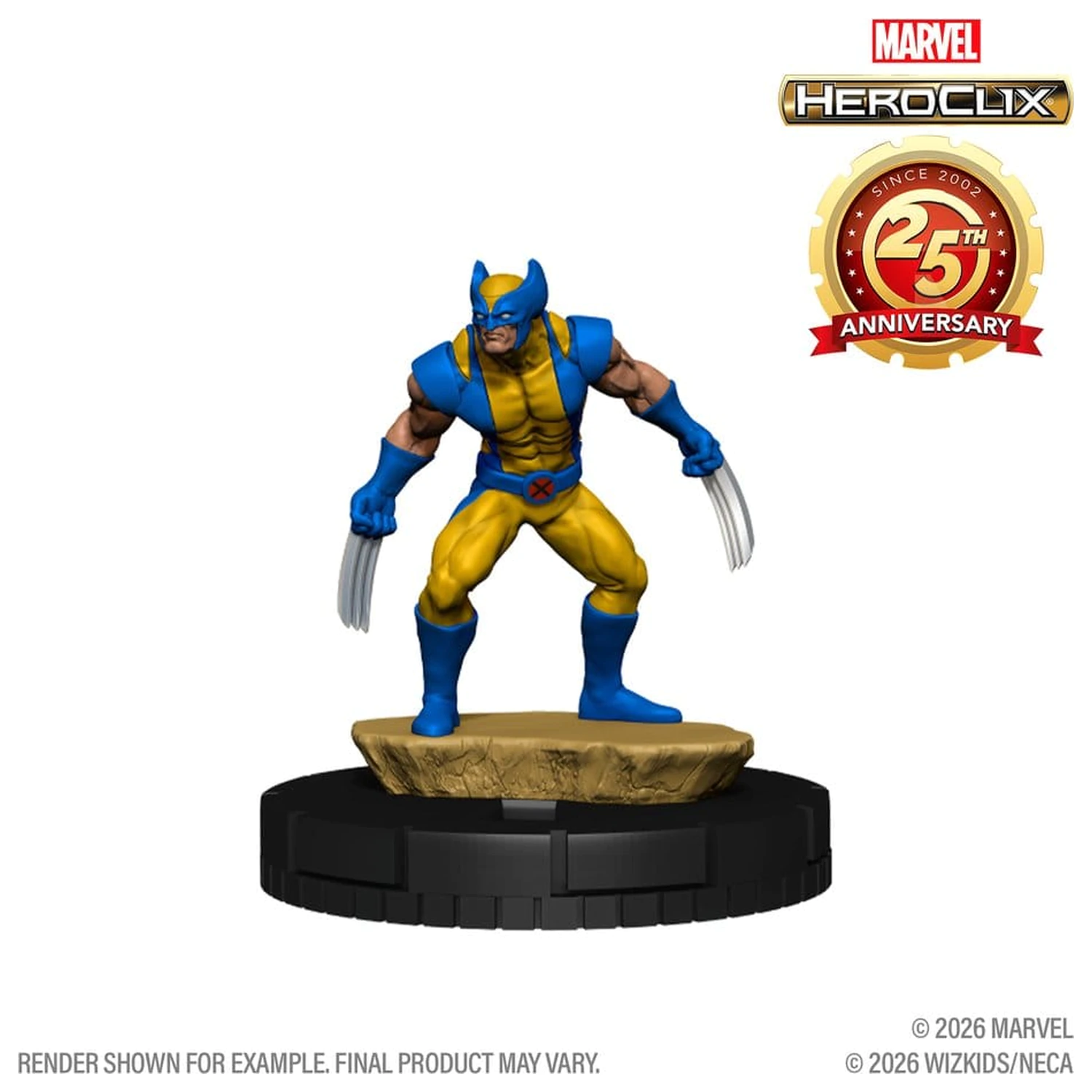 Marvel HeroClix: 25th Anniversary Retail Chase Booster zdjęcie produktu