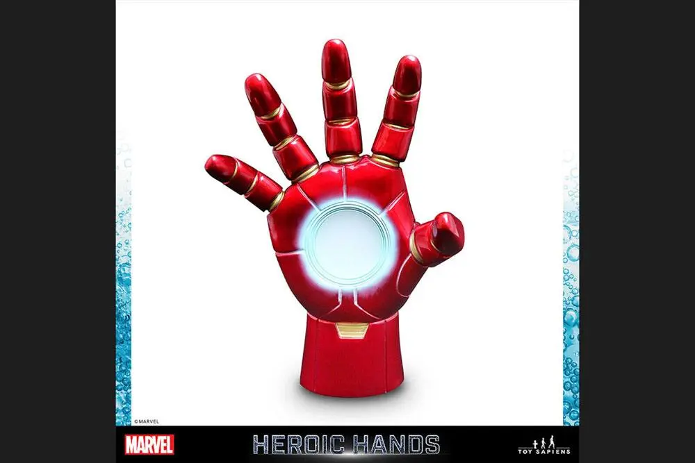 Marvel Heroic Hands Statua naturalnej wielkości #2A Iron Man 23 cm zdjęcie produktu
