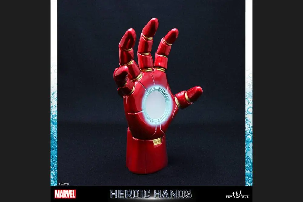 Marvel Heroic Hands Statua naturalnej wielkości #2A Iron Man 23 cm zdjęcie produktu