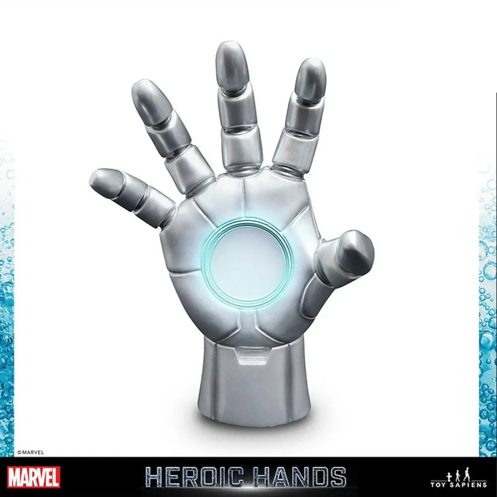 Marvel Heroic Hands Statua Naturalnej Wielkości #2C Iron Man Szary Pancerz 23 cm zdjęcie produktu