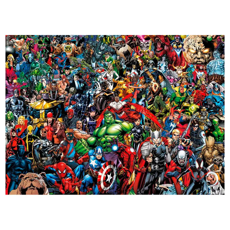 Marvel 80th Anniversary Impossible Puzzle z Postaciami zdjęcie produktu