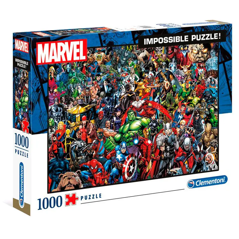 Marvel 80th Anniversary Impossible Puzzle z Postaciami zdjęcie produktu