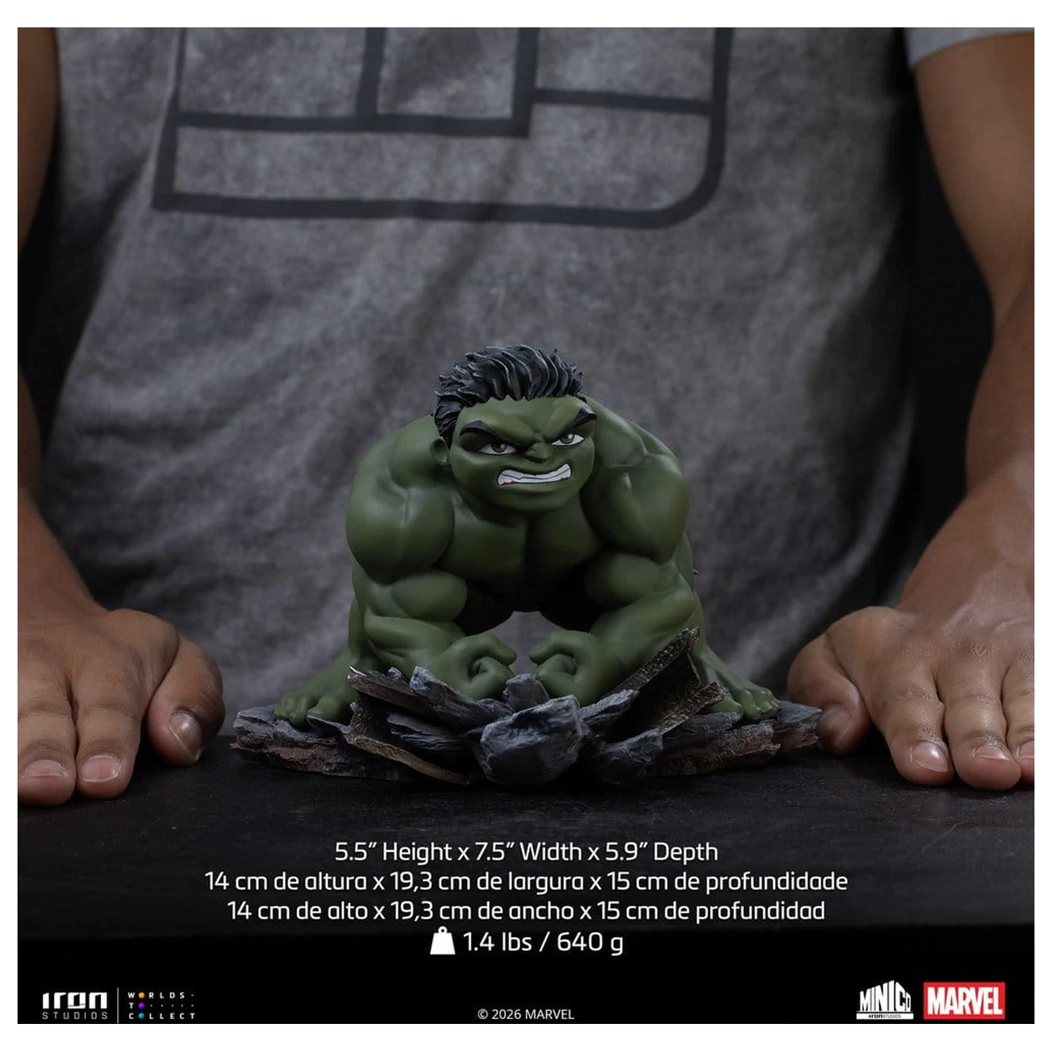 Marvel Hulk Brand New Day Minico Mini Figurka Hulk 14 cm zdjęcie produktu