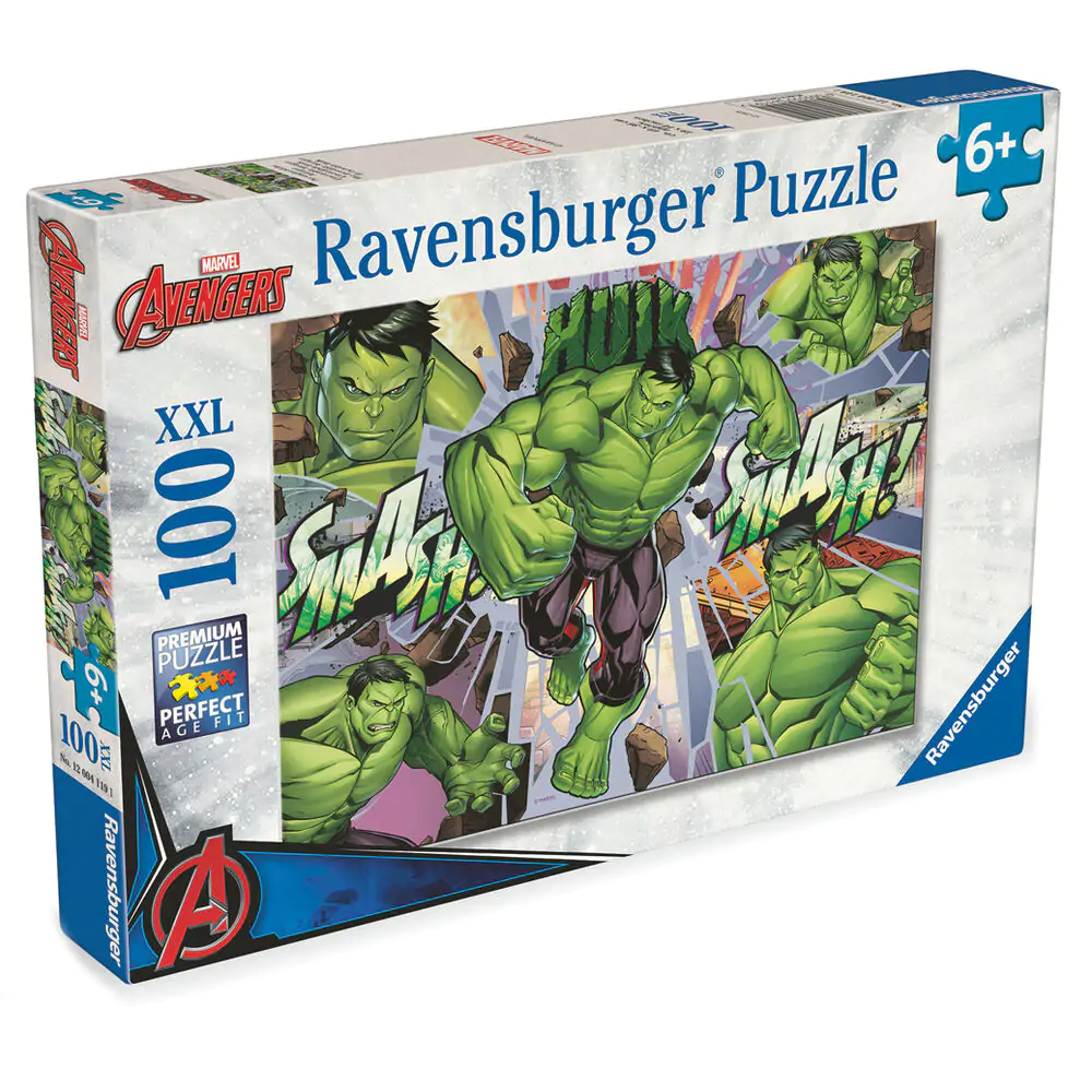 Marvel Hulk XXL puzzle 100 elementów zdjęcie produktu
