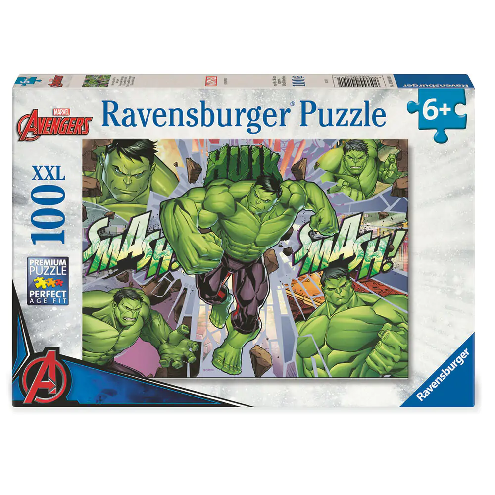 Marvel Hulk XXL puzzle 100 elementów zdjęcie produktu
