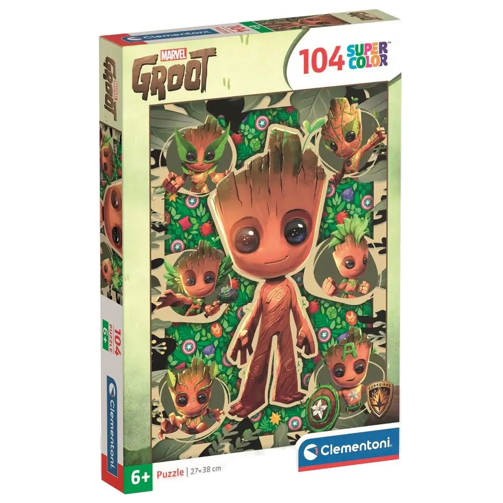 Marvel I Am Groot puzzle 104 elementy zdjęcie produktu