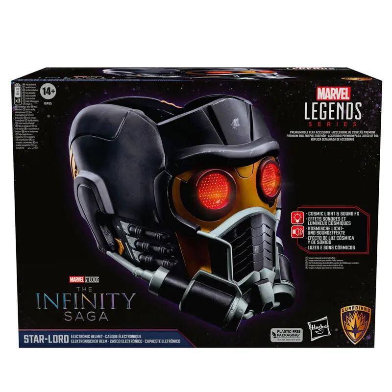 The Infinity Saga Marvel Legends Elektroniczny Hełm Star-Lord zdjęcie produktu