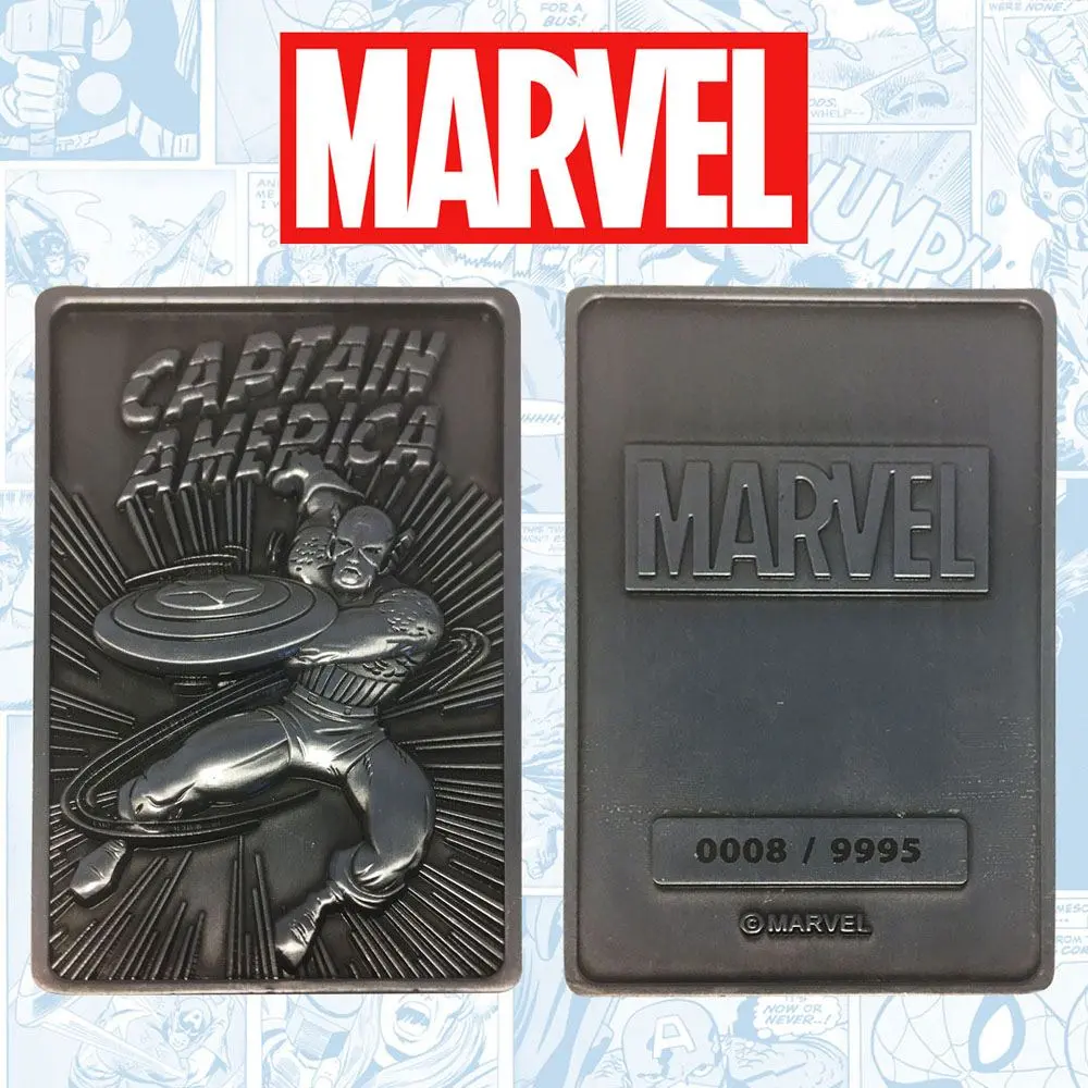 Marvel Ingot Captain America Edycja Limitowana zdjęcie produktu