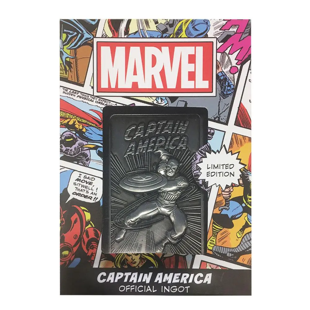 Marvel Ingot Captain America Edycja Limitowana zdjęcie produktu