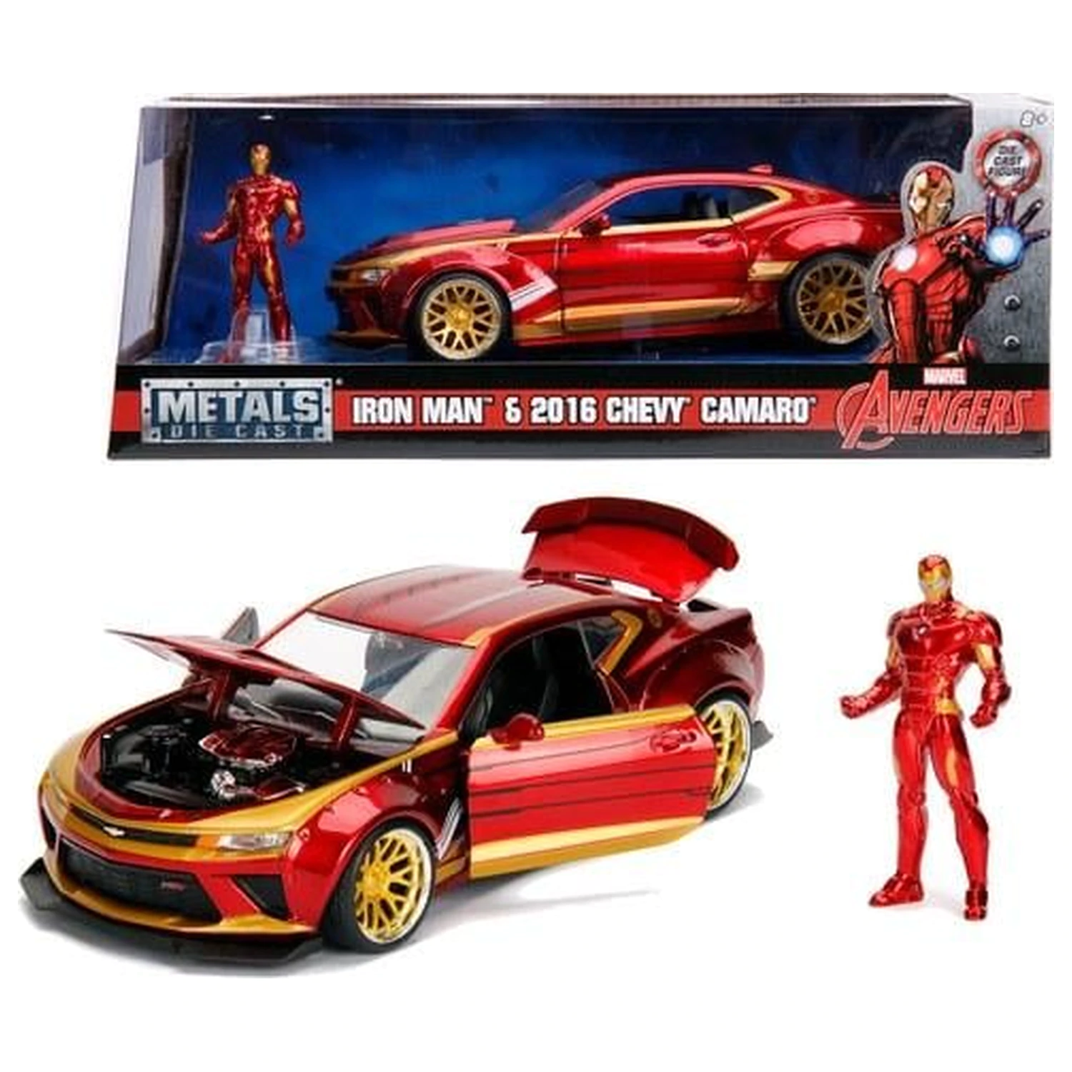 Marvel Iron Man 2016 Chevy Camaro SS 1:24 zdjęcie produktu