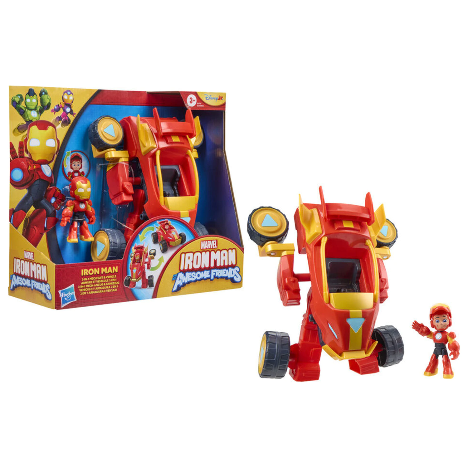 Marvel Iron Man And His Awesome Friends figurka i pojazd zdjęcie produktu