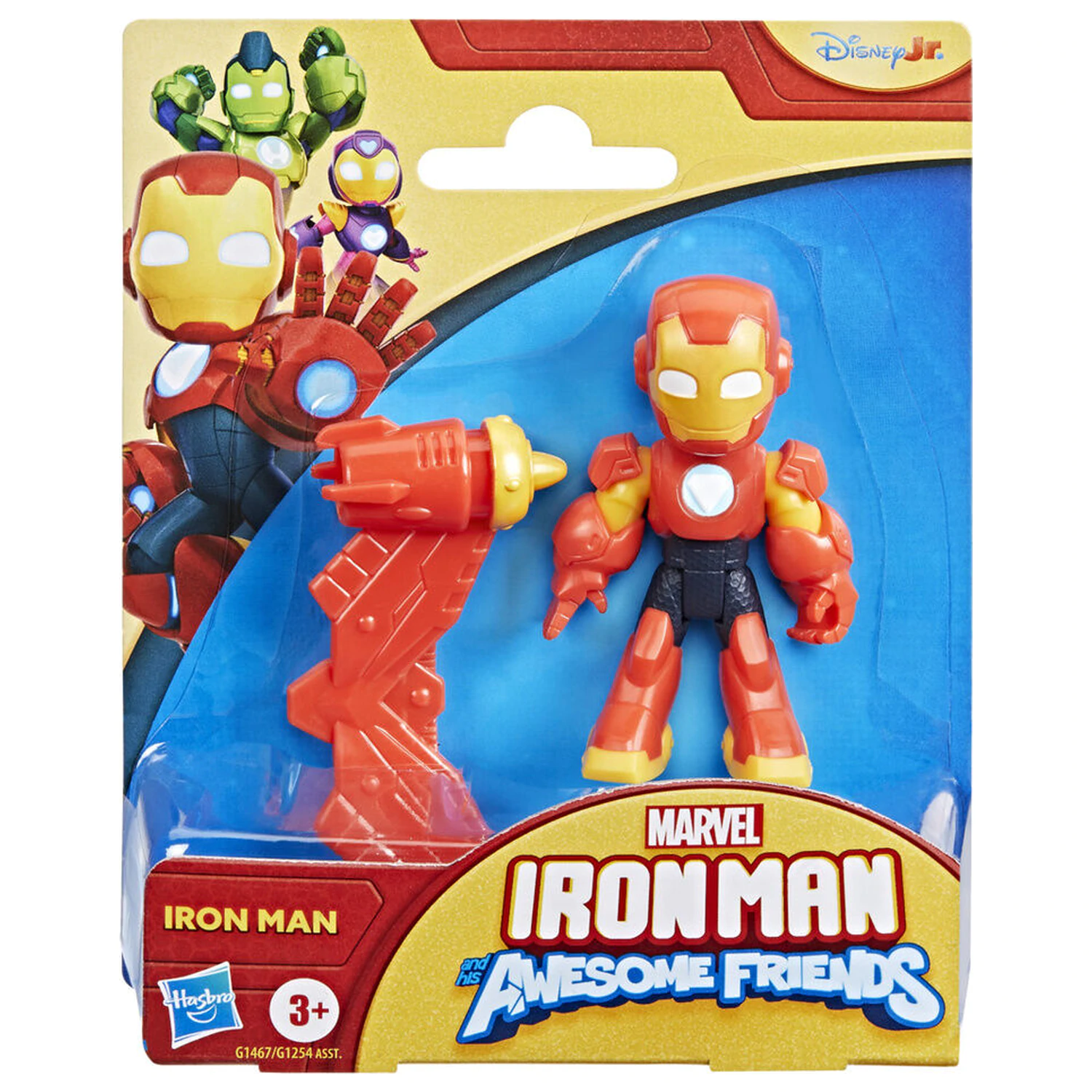Marvel Iron Man And His Awesome Friends figurka Iron Man 7cm zdjęcie produktu
