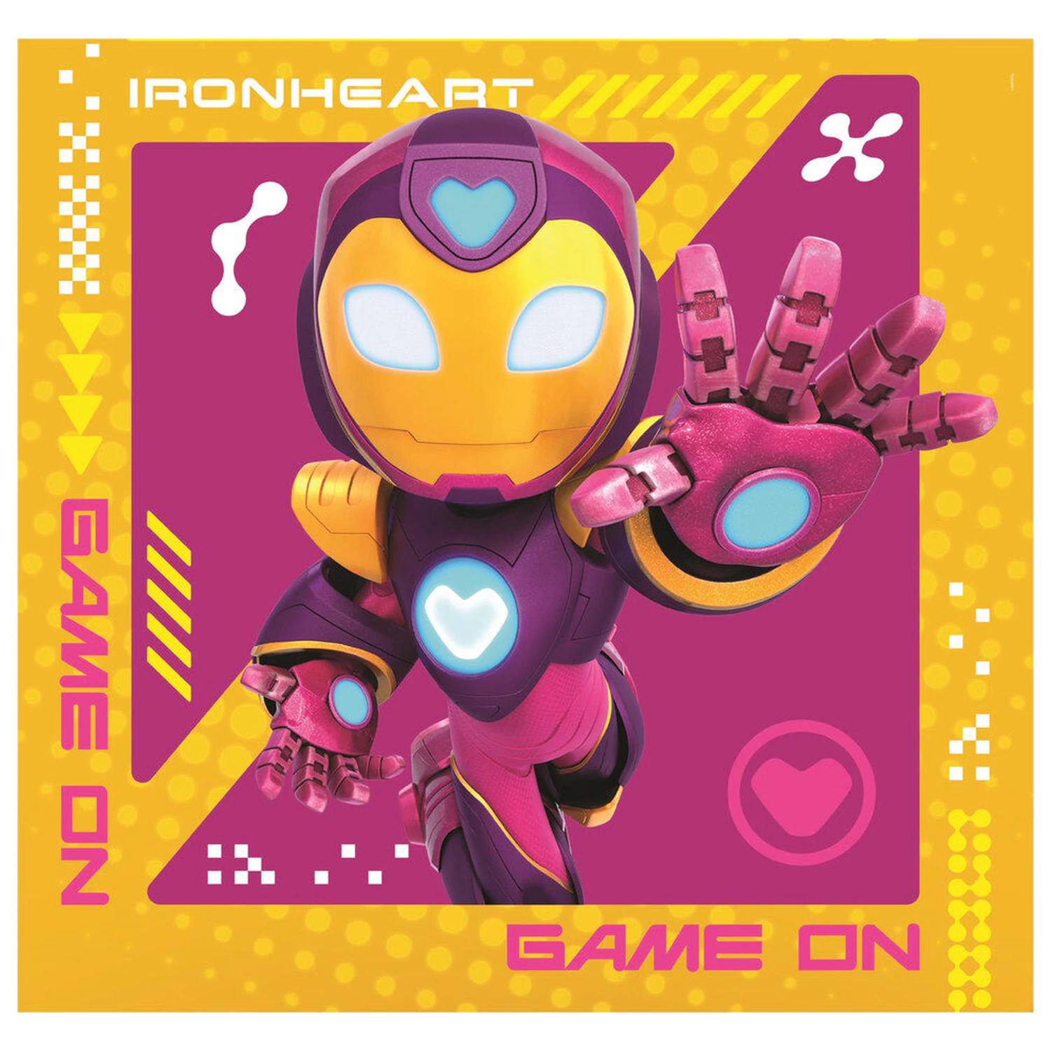 Marvel Iron Man i jego Awesome Square puzzle 3x48 sztuk zdjęcie produktu