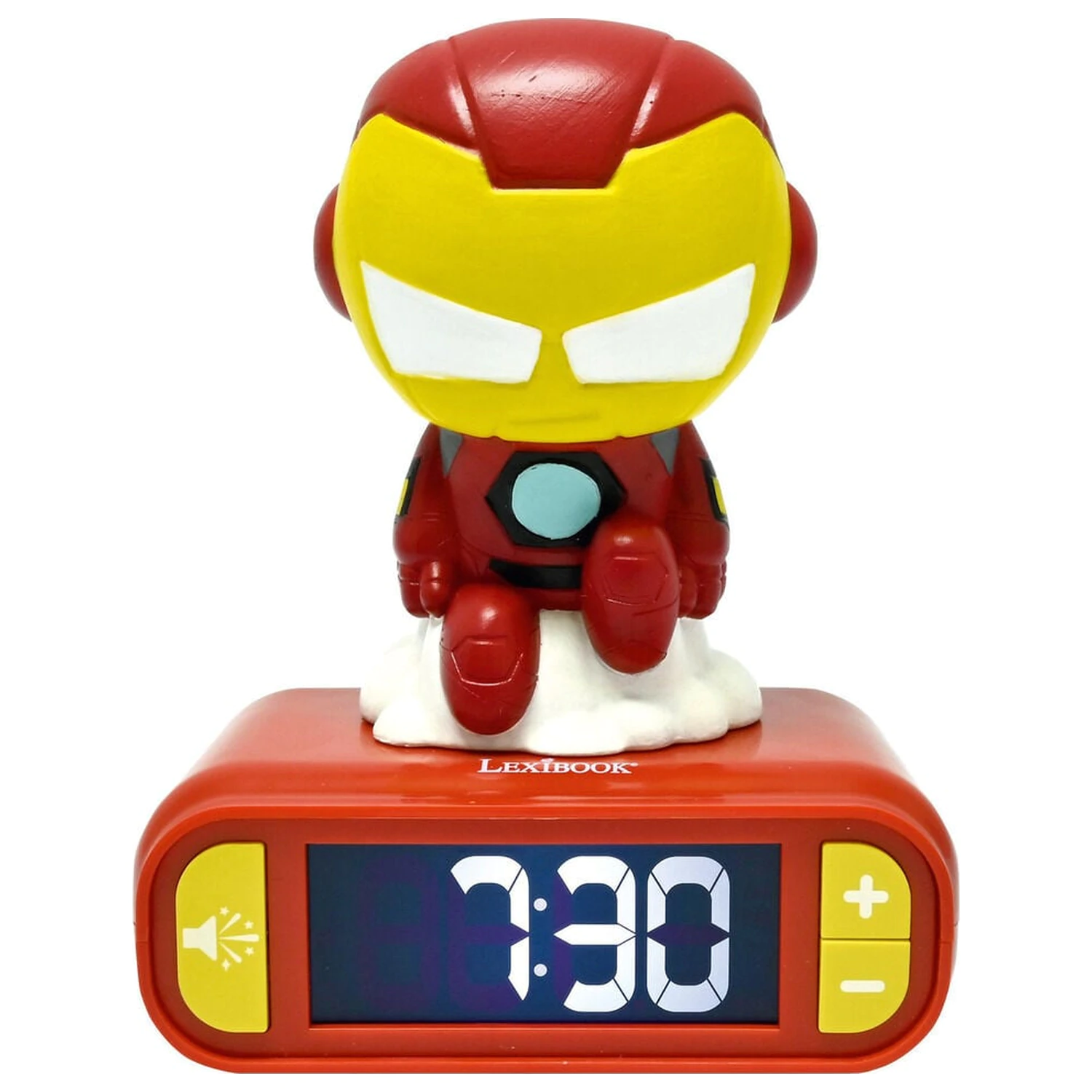 Budzik z lampką nocną Marvel Iron Man zdjęcie produktu