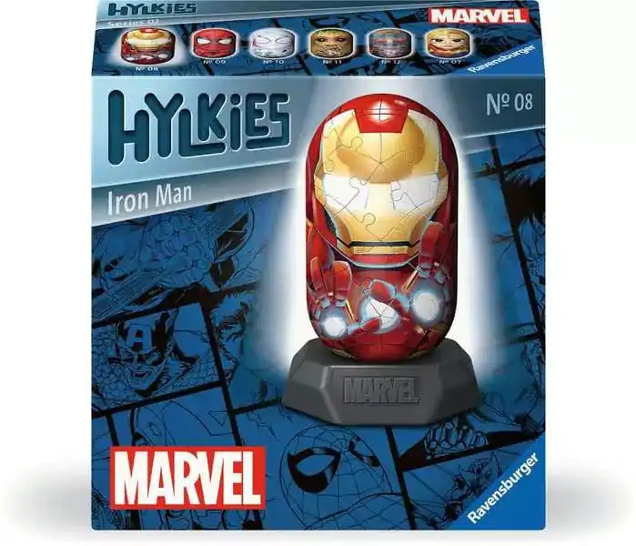 Marvel 3D Puzzle Iron Man Hylkies (54 elementy) zdjęcie produktu