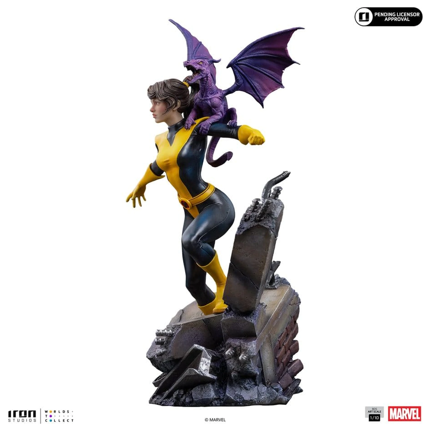 Marvel Kitty Pride & Lockheed X-Men Comics BDS Art Scale Statua 1/10 Kitty Pride & Lockheed zdjęcie produktu