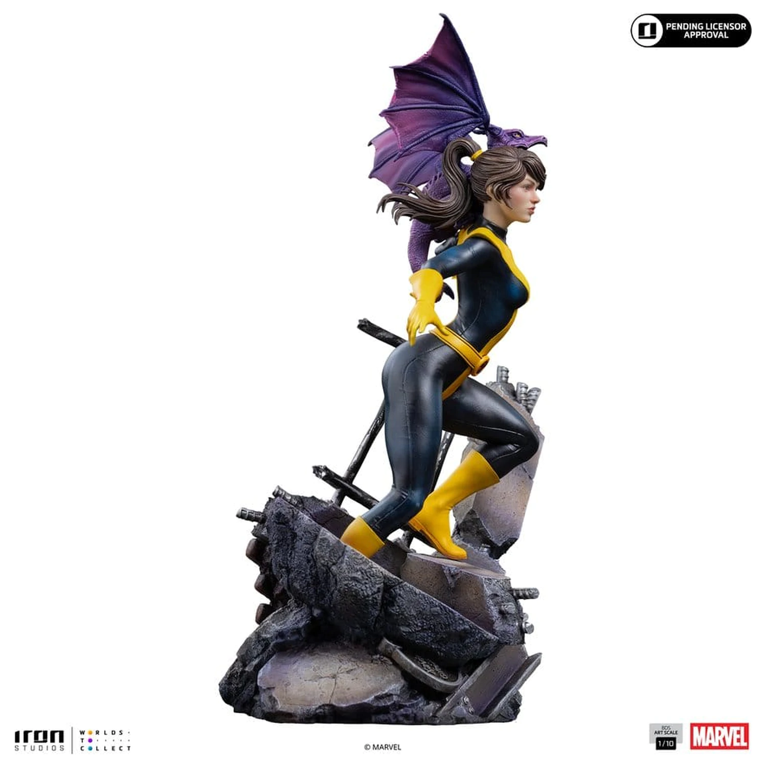 Marvel Kitty Pride & Lockheed X-Men Comics BDS Art Scale Statua 1/10 Kitty Pride & Lockheed zdjęcie produktu