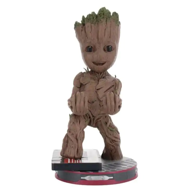 Marvel Cable Guys Stojak ładujący Uśmiechnięty Mały Groot 22 cm zdjęcie produktu