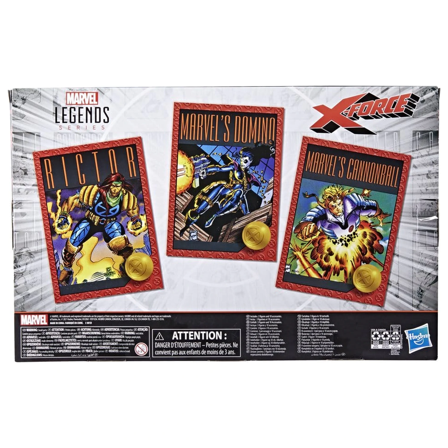 Marvel Legends Figurka Akcji 3-Pak X-Force 15 cm zdjęcie produktu