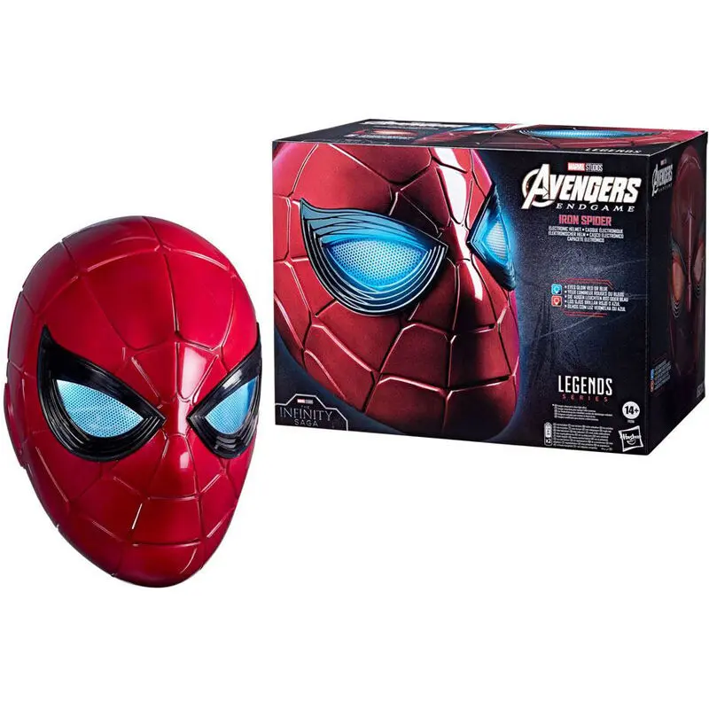 Avengers: Endgame Marvel Legends Series Elektroniczny Hełm Iron Spider zdjęcie produktu