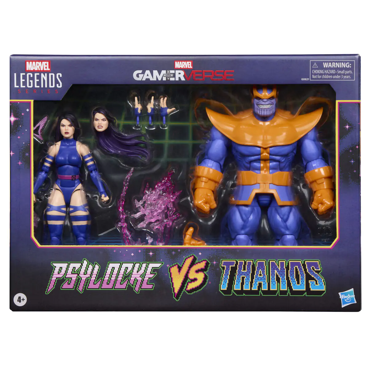 Marvel Legends Gameverse Psylocke kontra Thanos zestaw 2 figurki 15 cm zdjęcie produktu