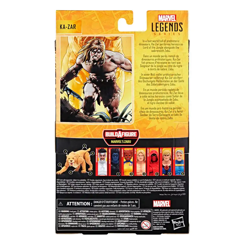 Marvel Legends Figurka Akcji Ka-Zar (BAF: Marvel's Zabu) 15 cm zdjęcie produktu