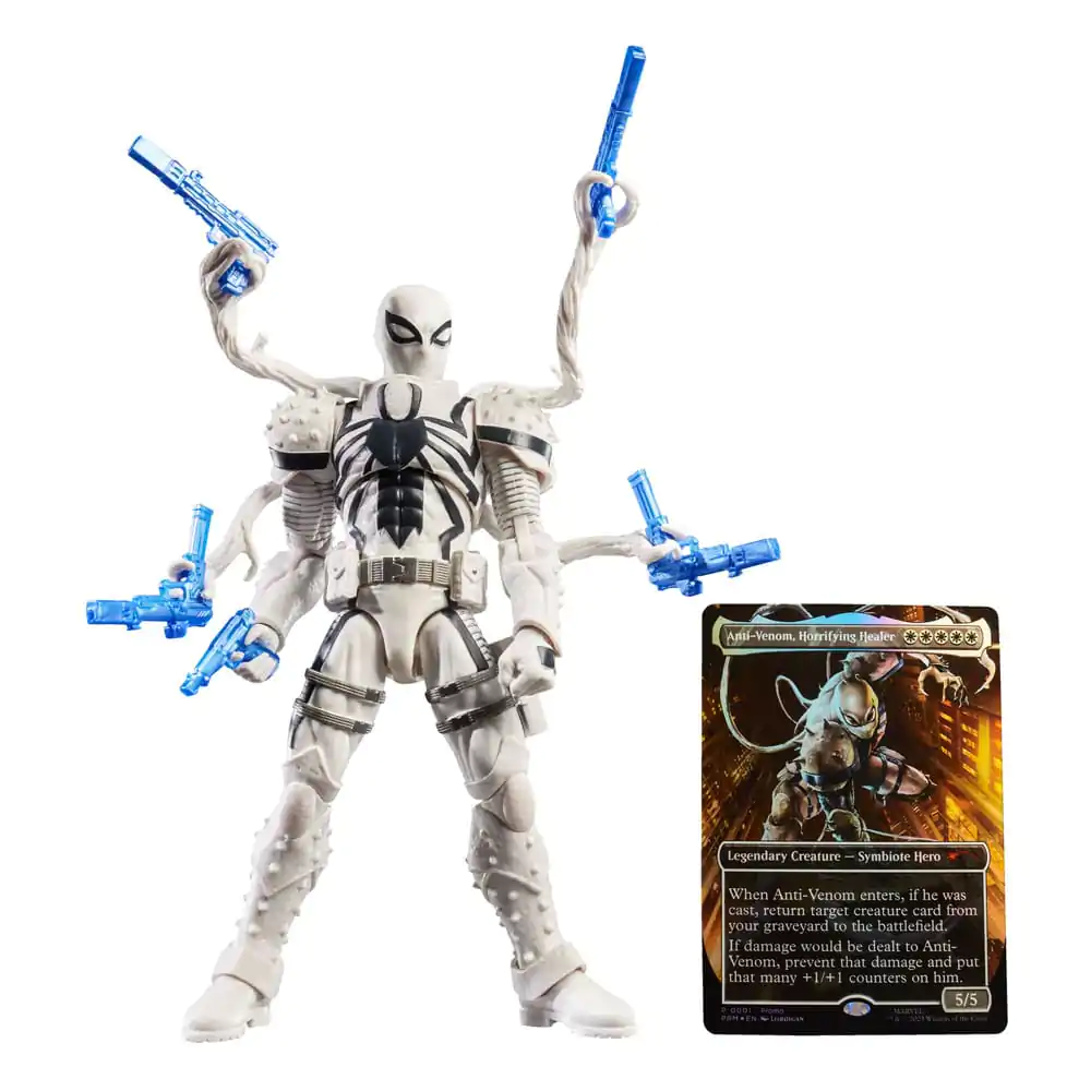 Marvel Legends Magic: The Gathering Figurka akcji Agent Anti-Venom (plus Ekskluzywna karta foliowana) 15 cm zdjęcie produktu