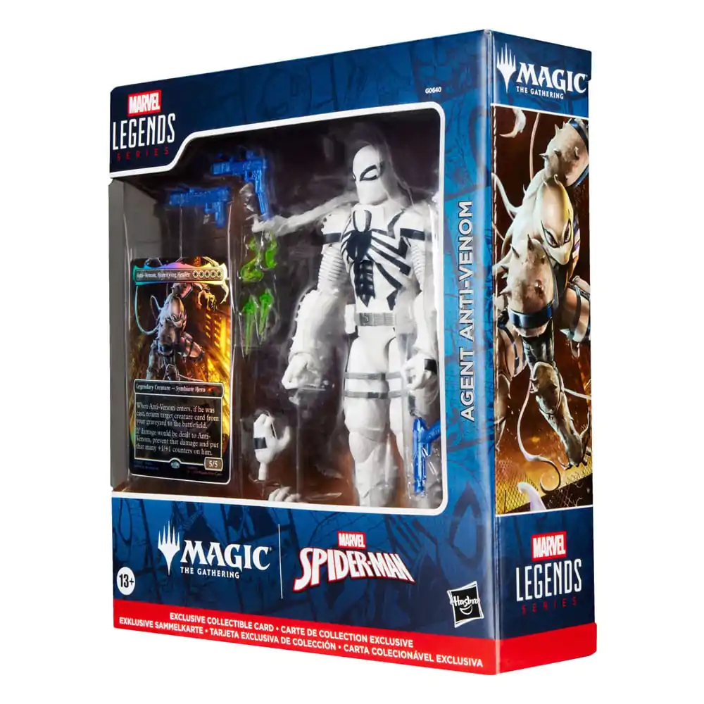 Marvel Legends Magic: The Gathering Figurka akcji Agent Anti-Venom (plus Ekskluzywna karta foliowana) 15 cm zdjęcie produktu