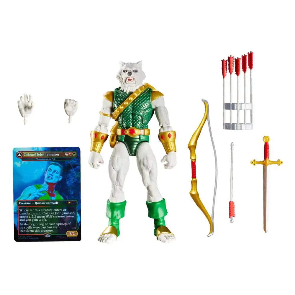 Marvel Legends Magic: The Gathering Figurka Man-Wolf (plus Ekskluzywna Karta Folia) 15 cm zdjęcie produktu