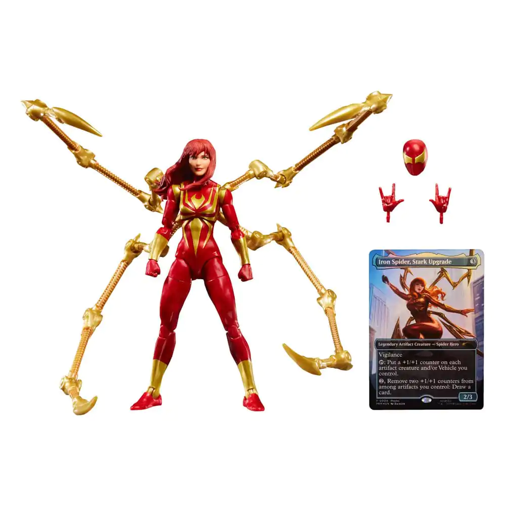 Marvel Legends Magic: The Gathering Figurka akcji Mary Jane Watson (Iron Spider) (plus Ekskluzywna Karta Foil) 15 cm zdjęcie produktu