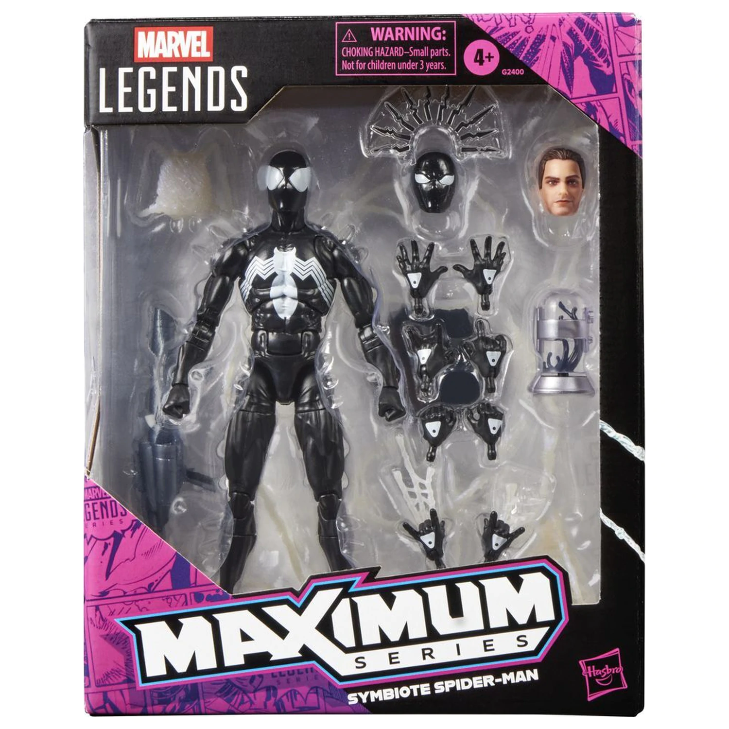 Marvel Legends Maximum Series Symbiote Spider-man Marvel figurka 15cm zdjęcie produktu