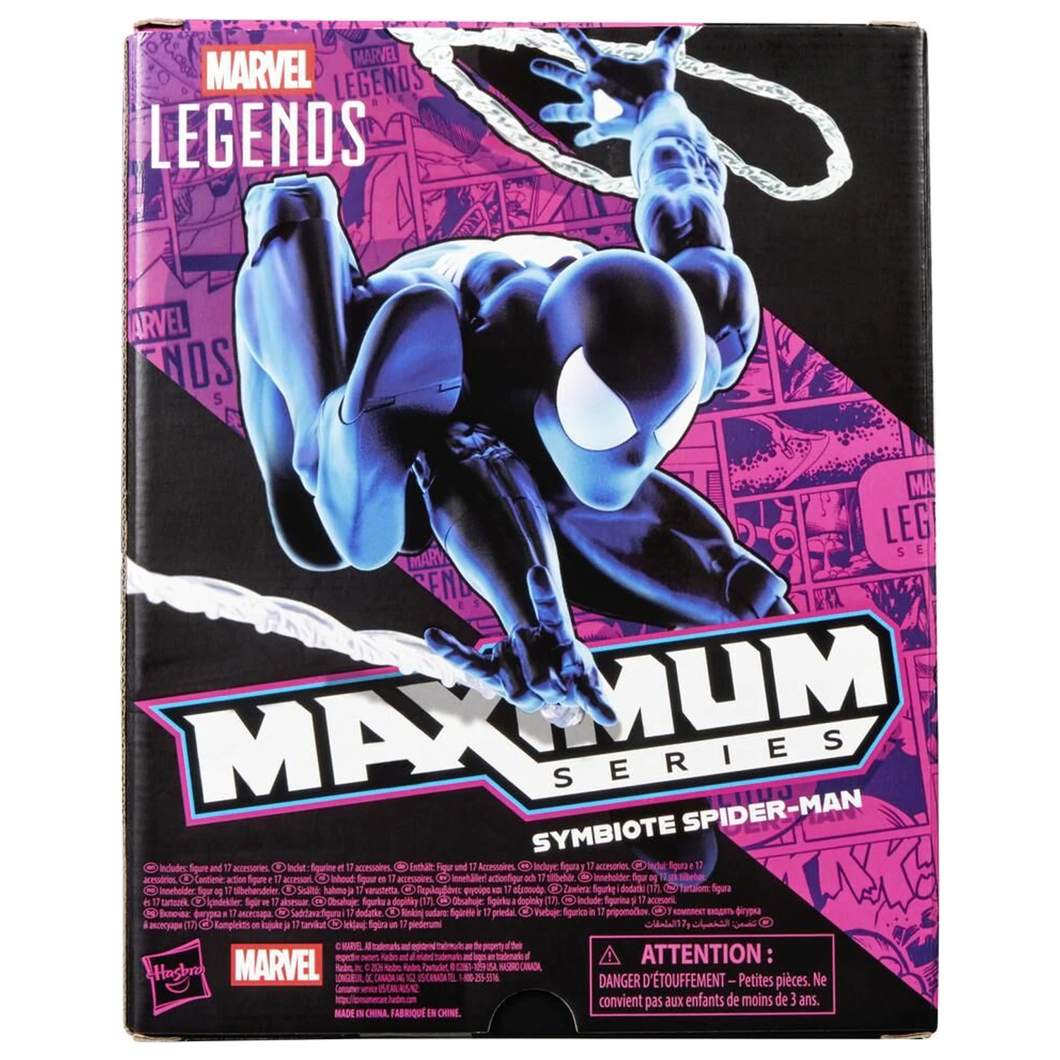Marvel Legends Maximum Series Symbiote Spider-man Marvel figurka 15cm zdjęcie produktu