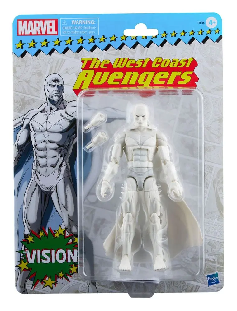 Marvel Legends Retro Collection Series Figurka Akcji 2022 Vision (The West Coast Avengers) 15 cm zdjęcie produktu