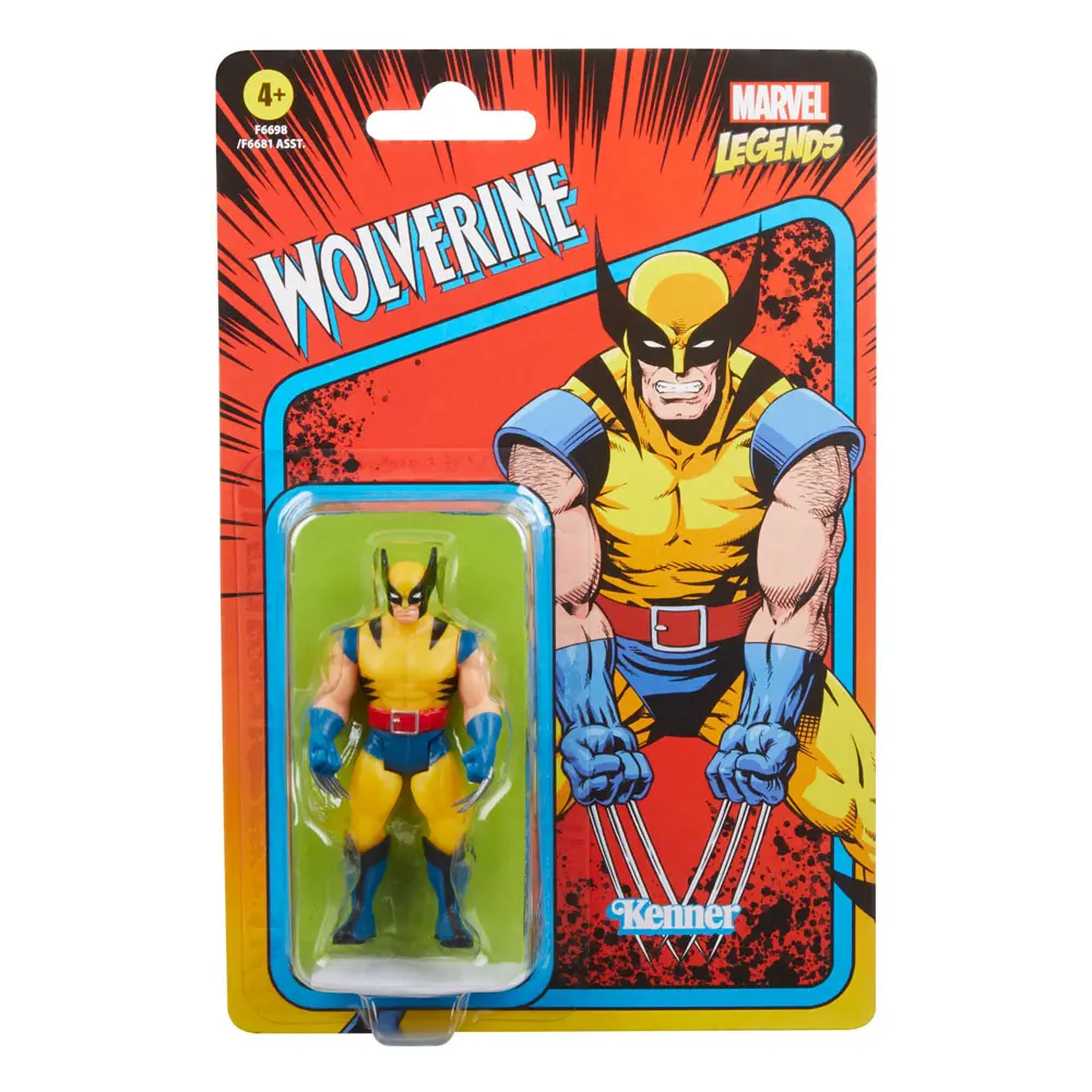 Marvel Legends Retro Collection Figurka Akcji Wolverine 10 cm zdjęcie produktu