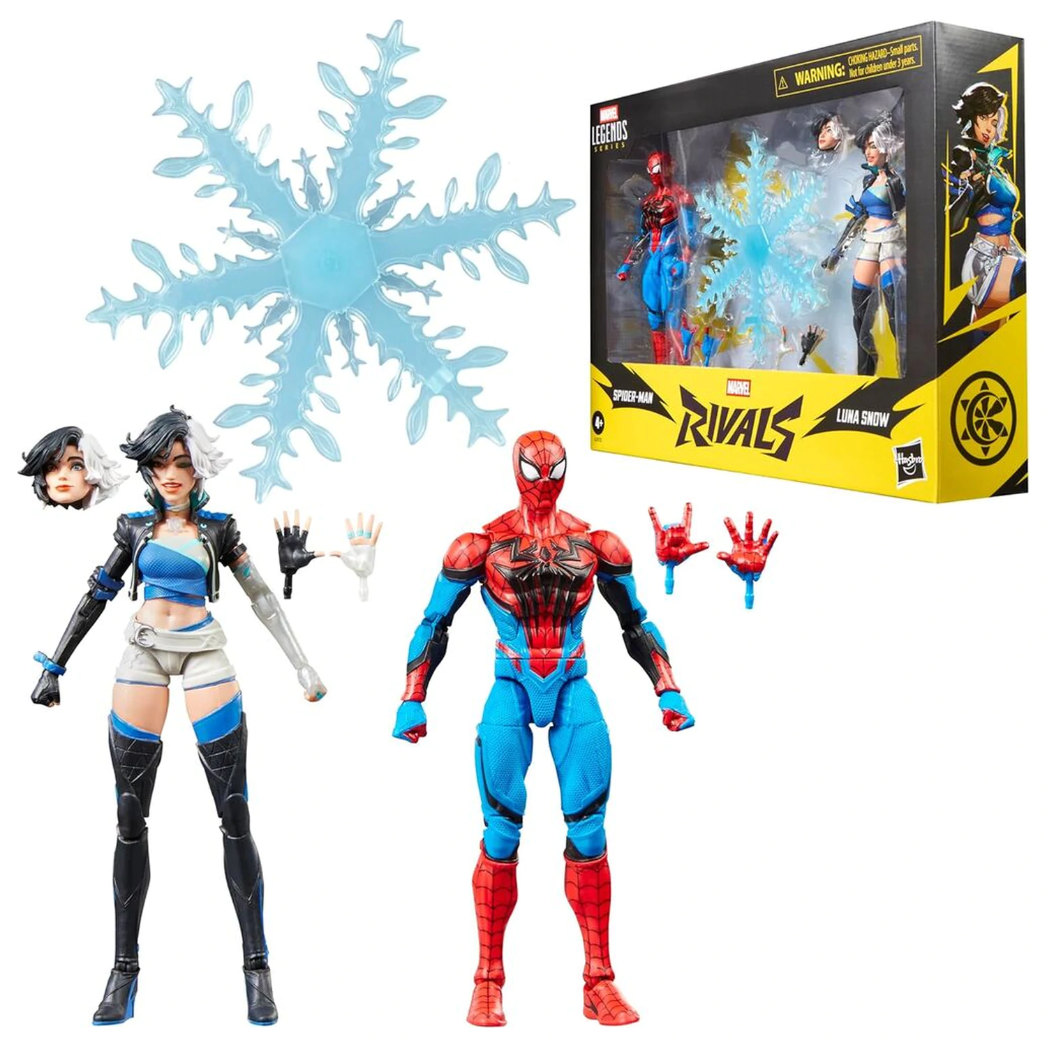 Marvel Legends Rivals Spider-Man & Luna Snow figurka 15 cm zdjęcie produktu