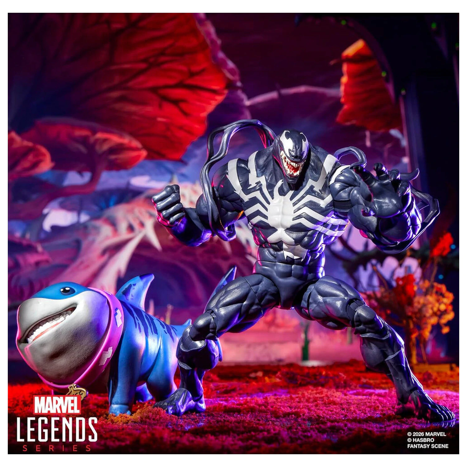 Marvel Legends Rivals Venom & Jeff the Land Shark figurka 15cm zdjęcie produktu
