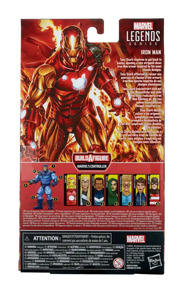 Marvel Legends Series Figurka Akcji 2022 Iron Man 15 cm zdjęcie produktu