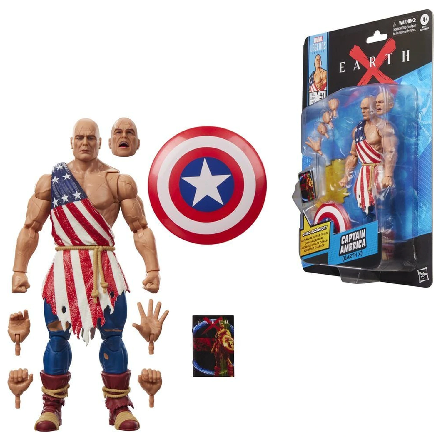 Marvel Legends Series figurka Captain America Earth 15cm zdjęcie produktu