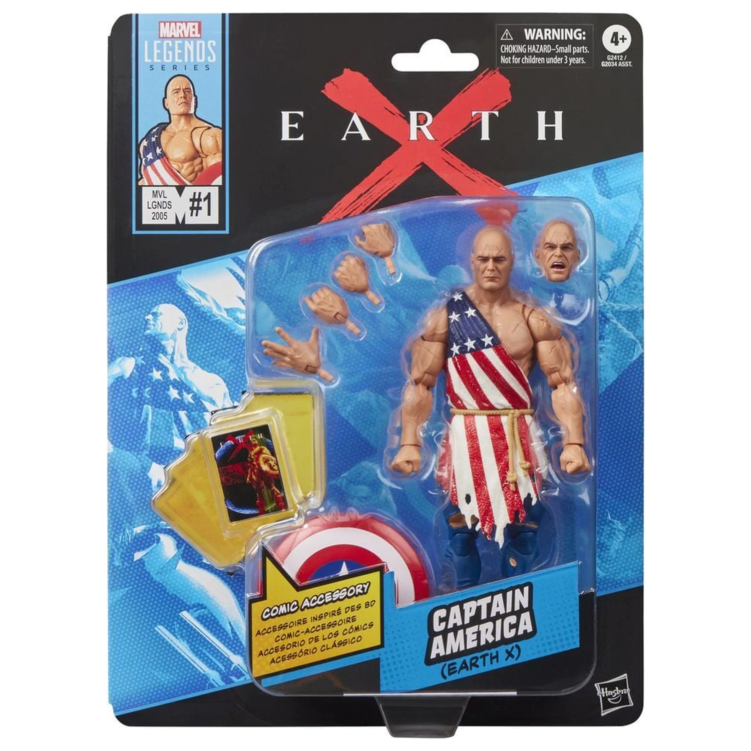 Marvel Legends Series figurka Captain America Earth 15cm zdjęcie produktu