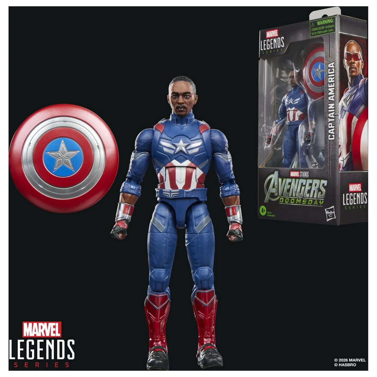 Marvel Legends Series Avengers Doomsday Kapitan Ameryka figurka 15cm zdjęcie produktu