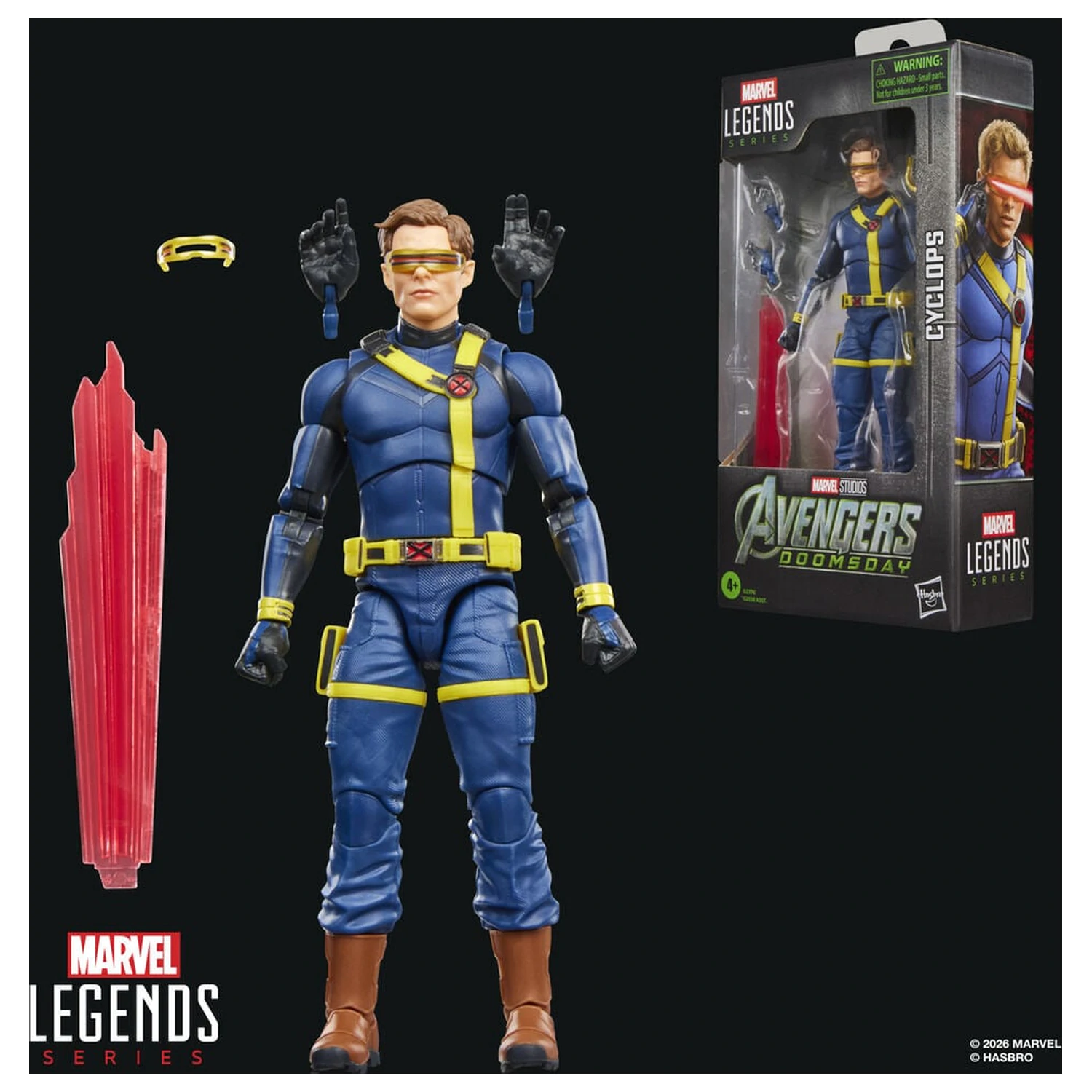 Marvel Legends Series Avengers Doomsday Cyclops figurka 15cm zdjęcie produktu