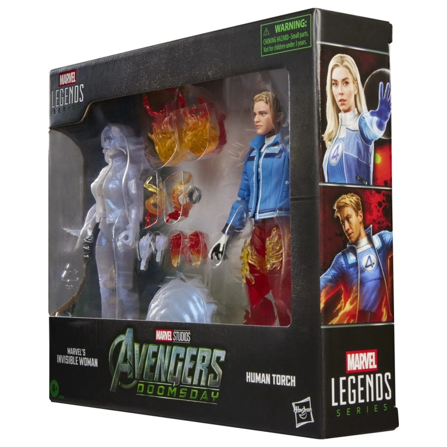 Marvel Legends Series Avengers Doomsday Invisible Woman & Human Torch pakiet 2 figurek 15 cm zdjęcie produktu
