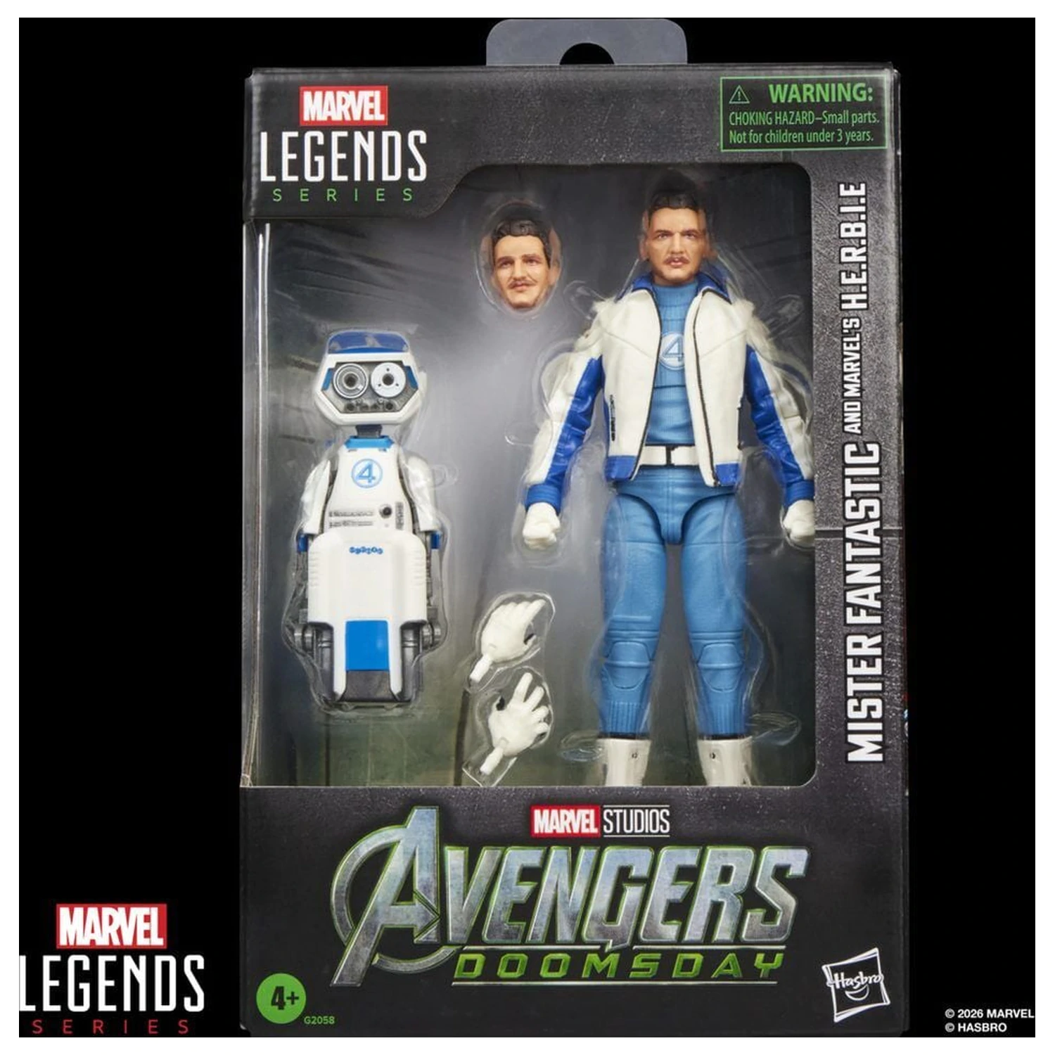 Marvel Legends Series Avengers Doomsday Mister Fantastic and Marvels H.E.R.B.I.E. figurka 15 cm zdjęcie produktu