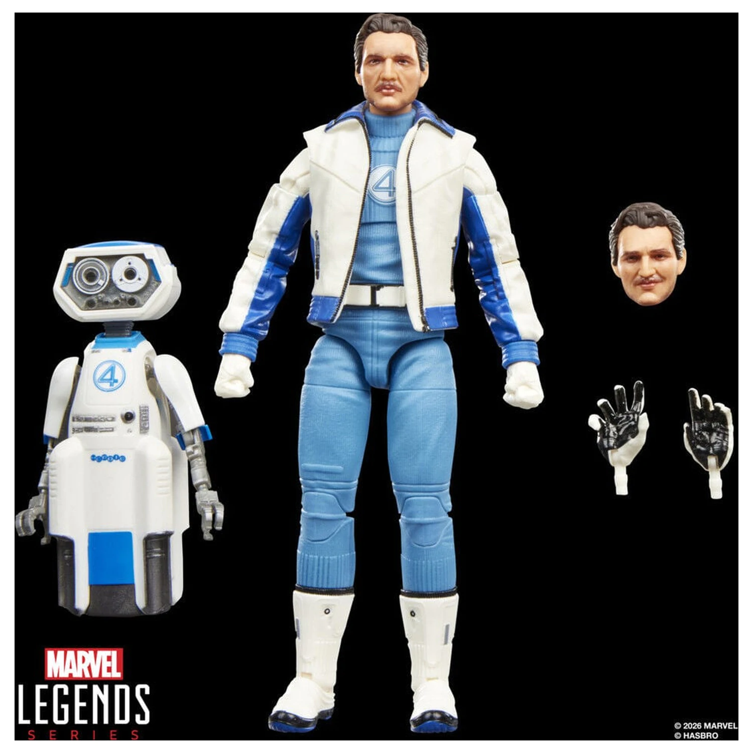Marvel Legends Series Avengers Doomsday Mister Fantastic and Marvels H.E.R.B.I.E. figurka 15 cm zdjęcie produktu