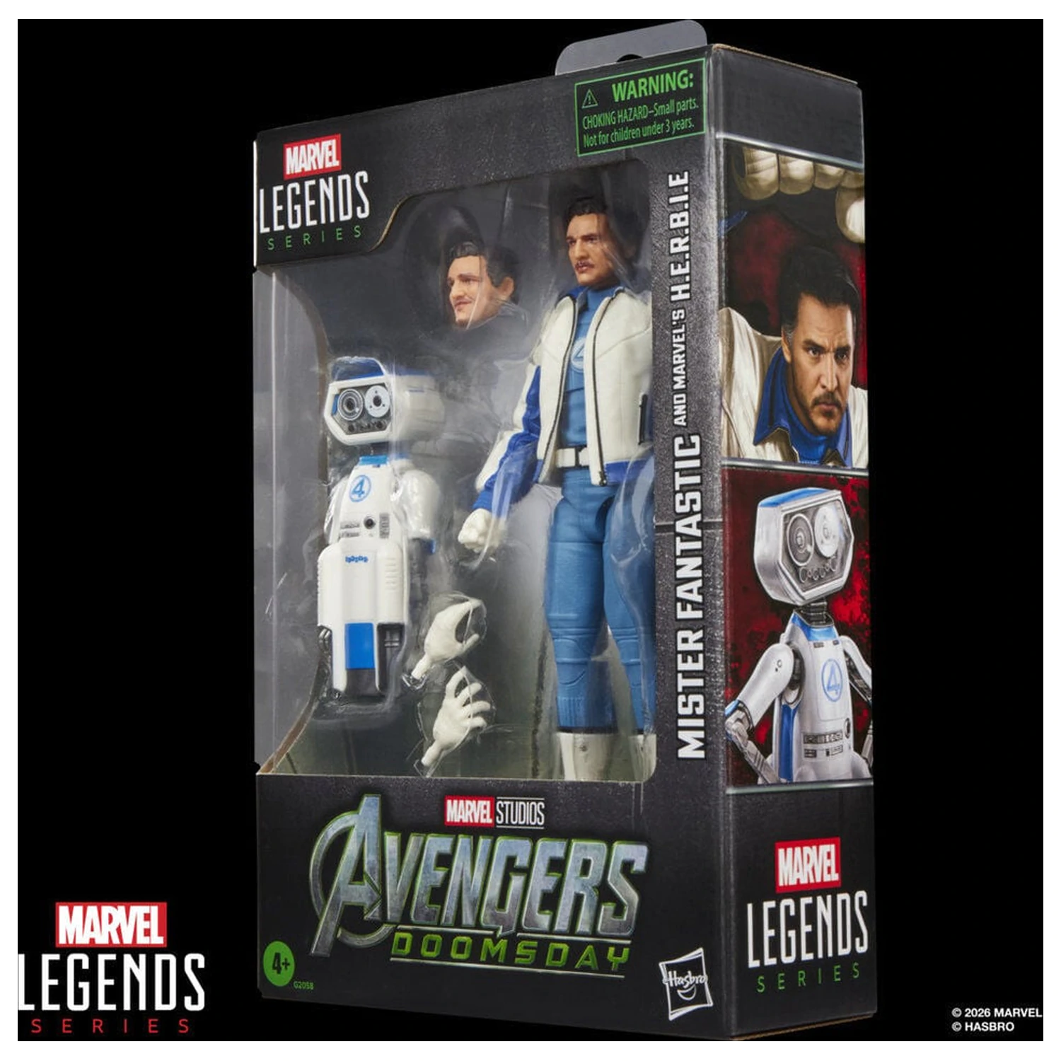 Marvel Legends Series Avengers Doomsday Mister Fantastic and Marvels H.E.R.B.I.E. figurka 15 cm zdjęcie produktu