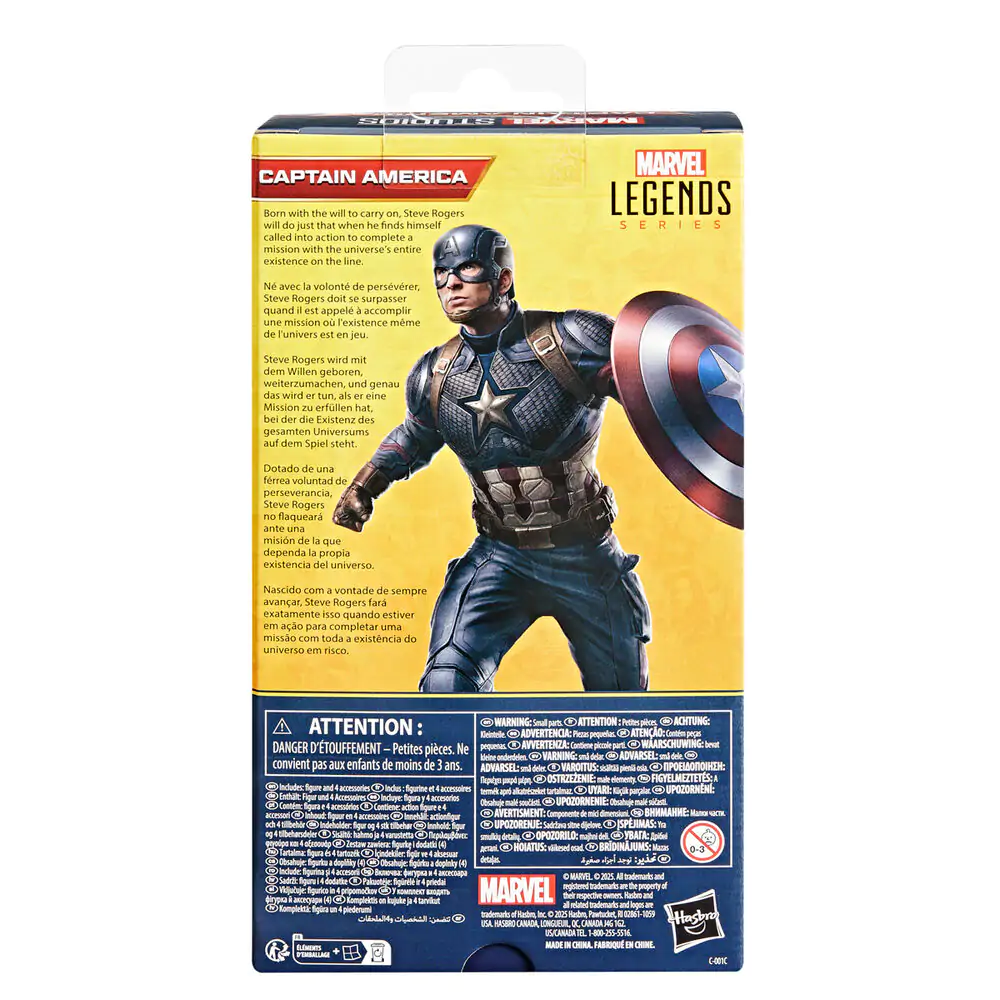 Marvel Legends Series Avengers: Endgame Figurka Kapitan Ameryka 15 cm zdjęcie produktu