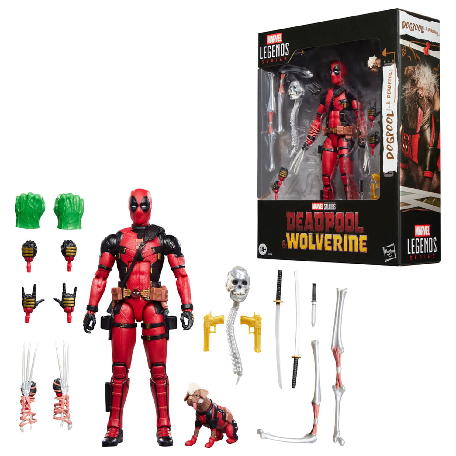Marvel Legends Series Deadpool & Wolverine Dogpool & Deadpool figurka 15cm zdjęcie produktu