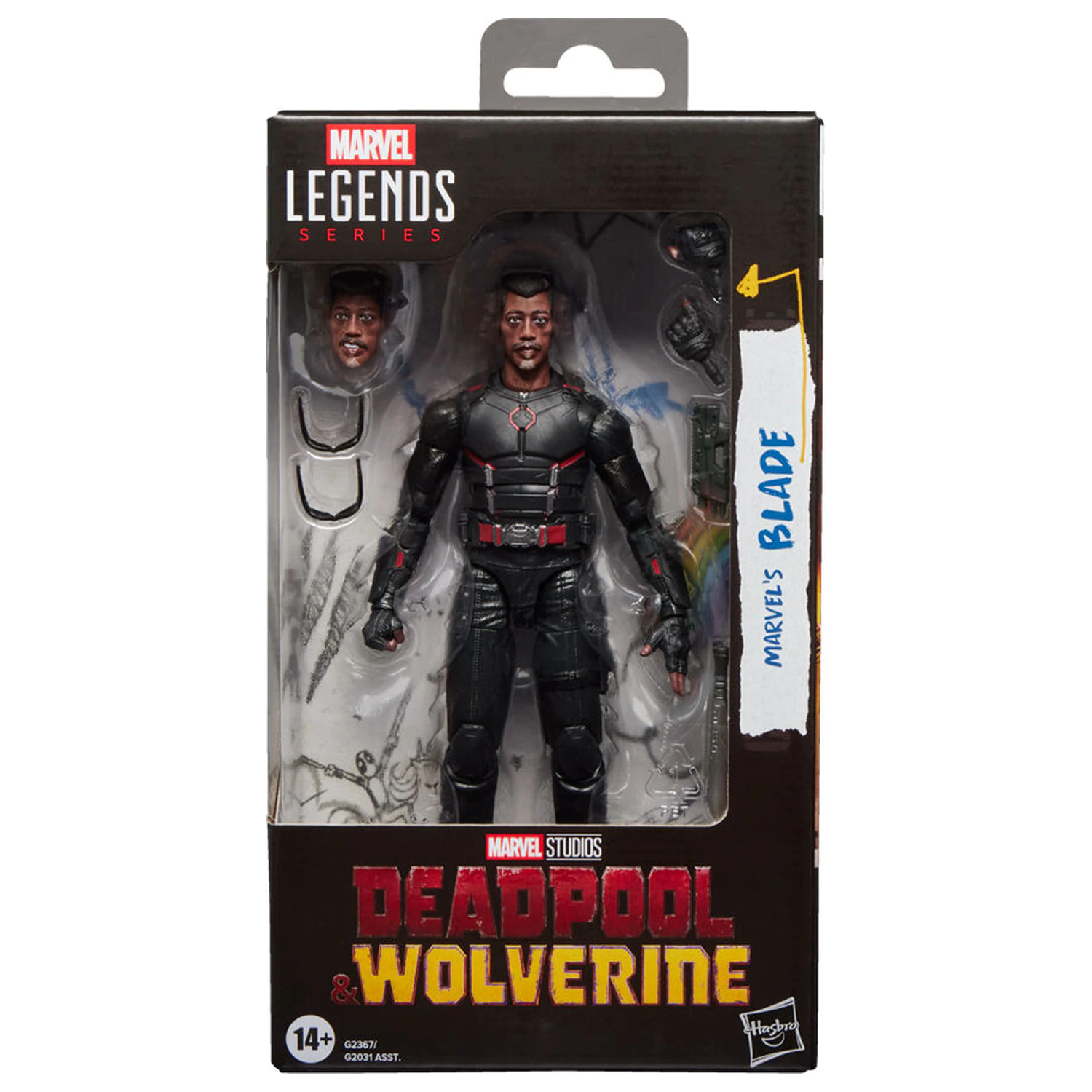 Marvel Legends Series Deadpool & Wolverine Marvel's Blade figurka 15cm zdjęcie produktu