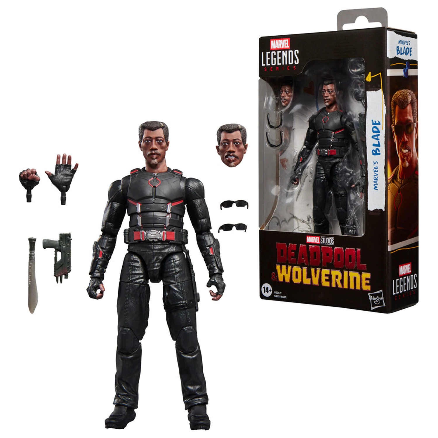 Marvel Legends Series Deadpool & Wolverine Marvel's Blade figurka 15cm zdjęcie produktu